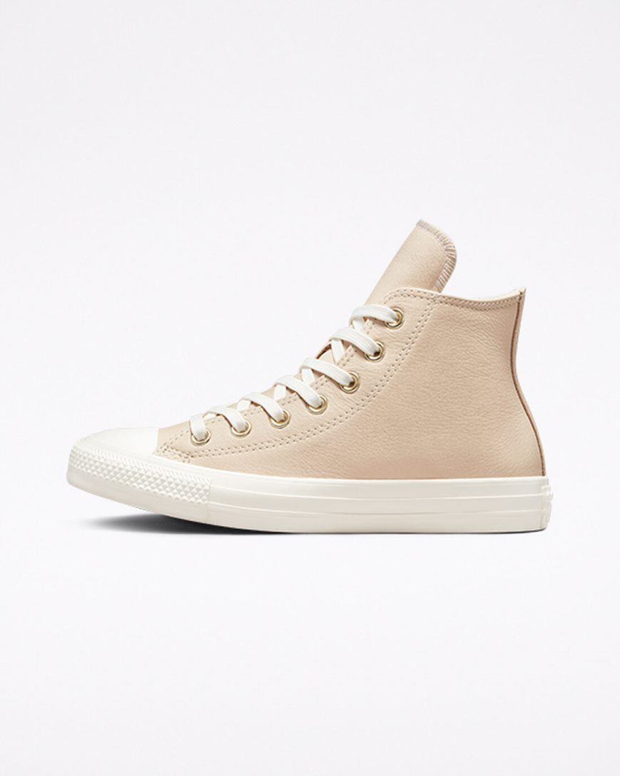 Tenisi Inalti Dama Converse Chuck Taylor All Star Earthy Neutrals Cais Aurii Deschis | RO ROQYU378